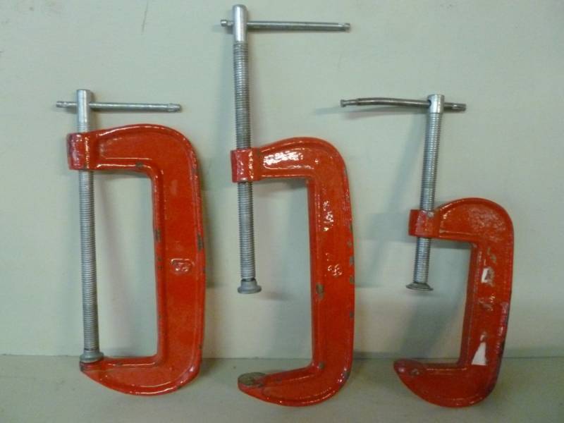 lot 157 image: C-Clamps