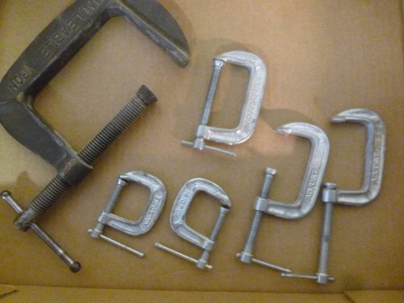 lot 158 image: C-Clamps