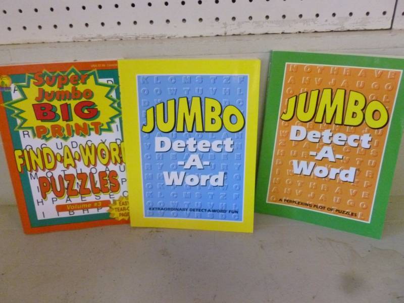 lot 299 image: Crossword Puzzle Books