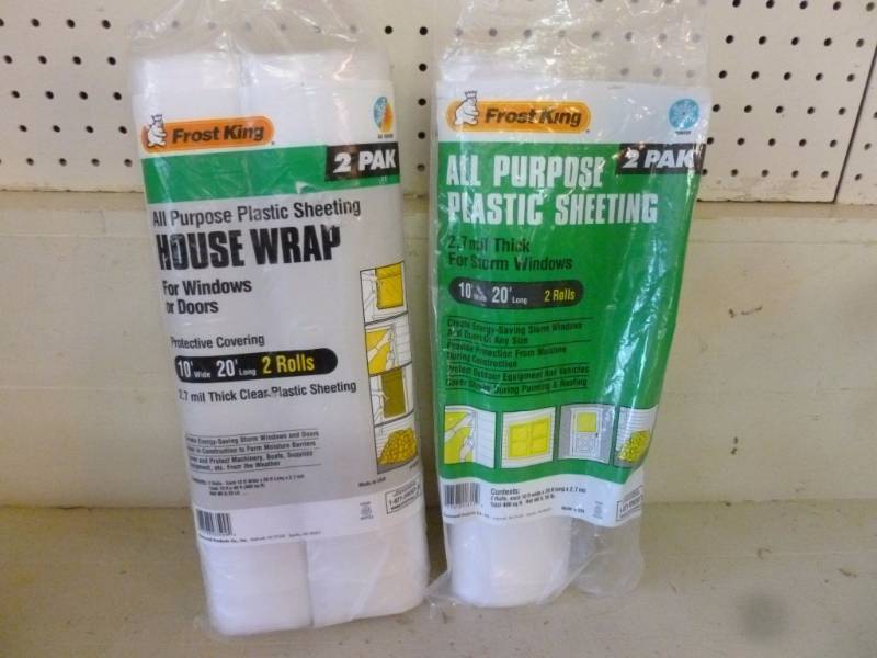 lot 338 image: Plastic Sheeting