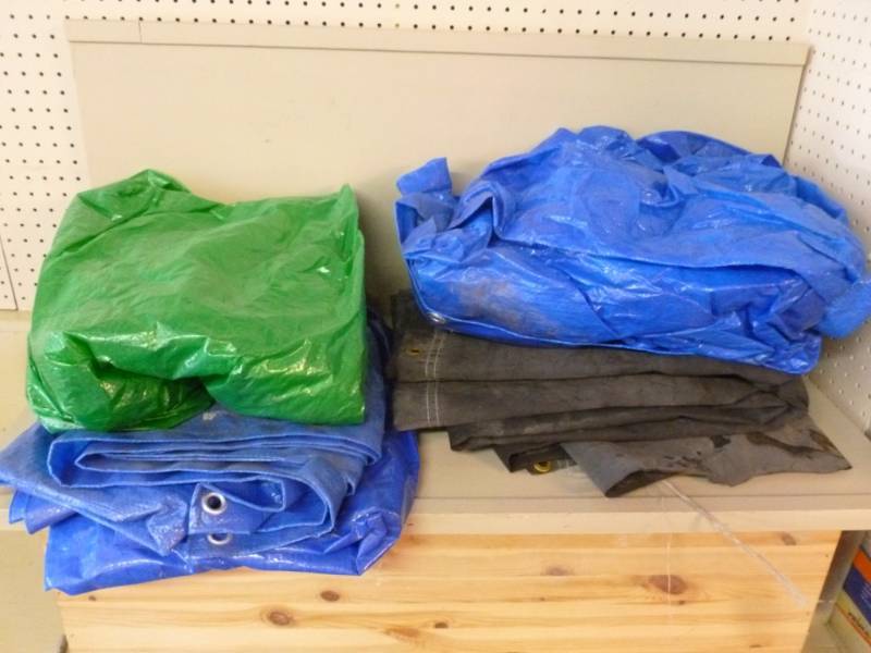 lot 345 image: Tarps