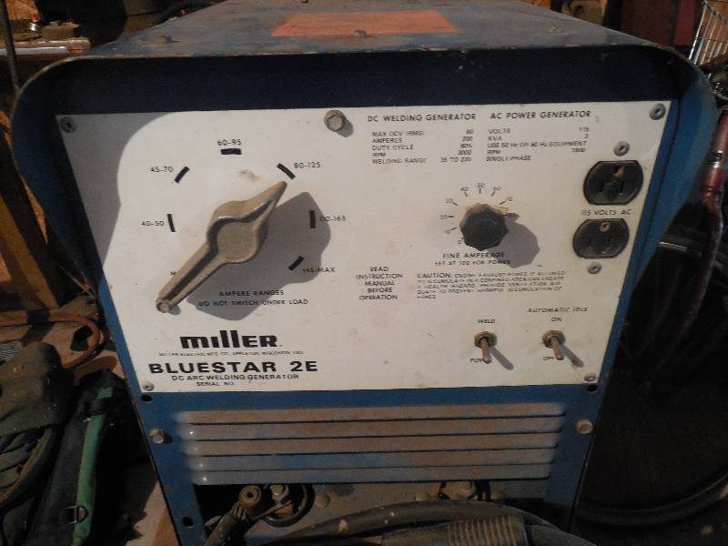 miller bluestar 2e welder