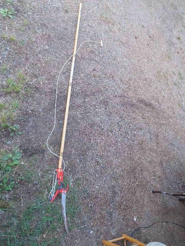lot 99 image: TREE TRIMER HAND SAW WITH SHEARS