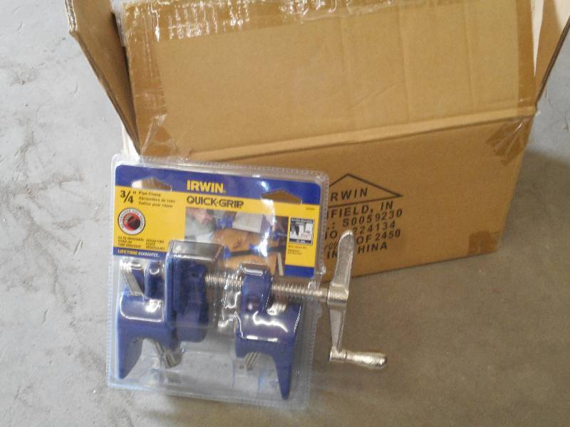 lot 47 image: (5) New Irwin 34 Quick-Grip Pipe ...