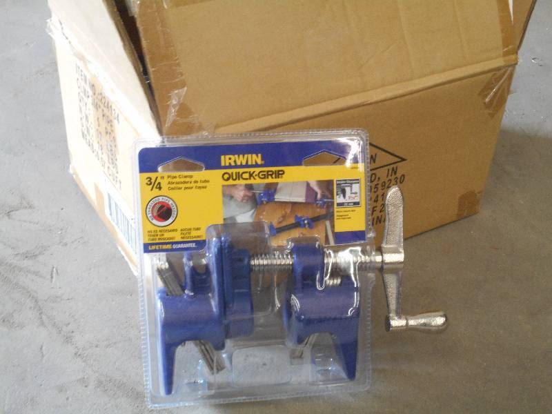 lot 48 image: (5) New Irwin 34 Quick-Grip Pipe ...