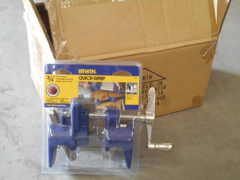 lot 49 image: (4) New Irwin 34 Quick-Grip Pipe ...