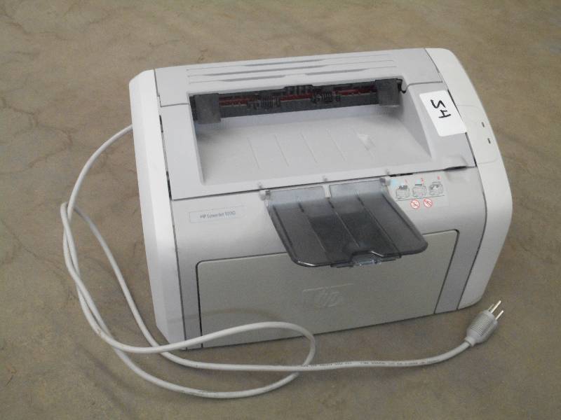 lot 54 image: HP LaserJet 1020 Printer, Works ...
