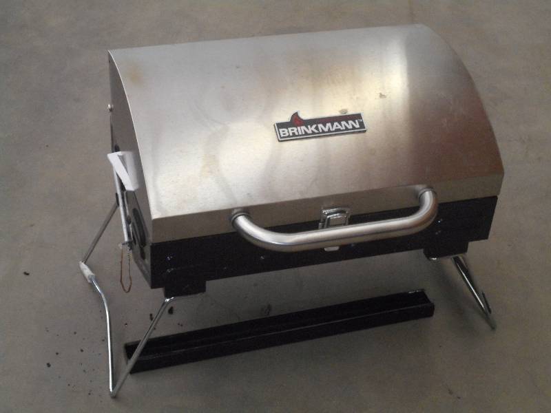 lot 71 image: Brinkman LP Camp Grill With Stainle...