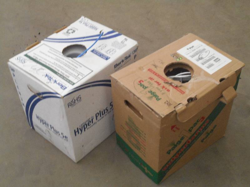 lot 72 image: (2) Partial Spool Boxes Of Category...