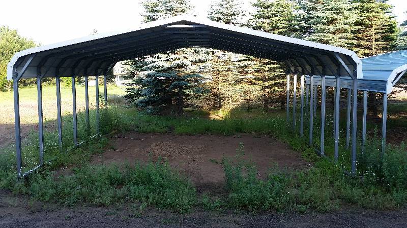 lot 2 image: 20x20 Heavy Duty CarportShelter,...