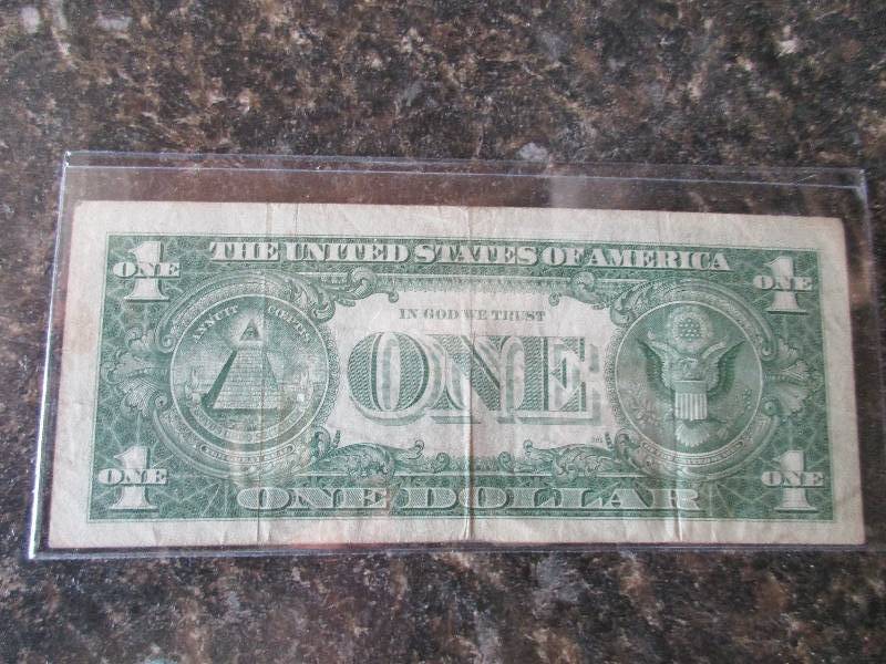 1957 B Silver Certificate