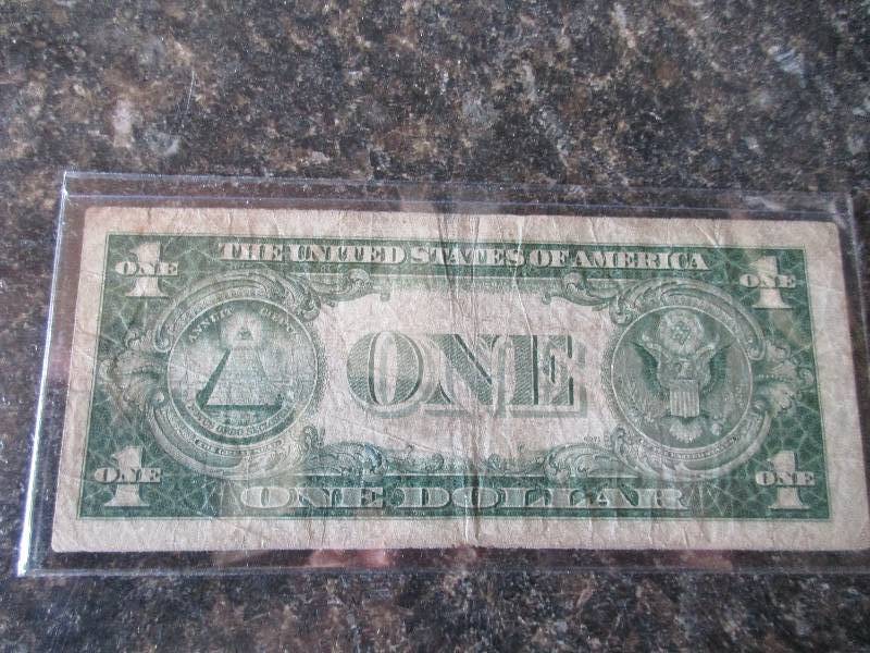 1935 F Silver Certificate