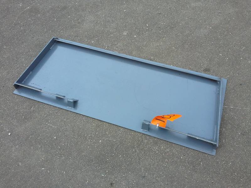 Blank Push Plate (Skid Steer)