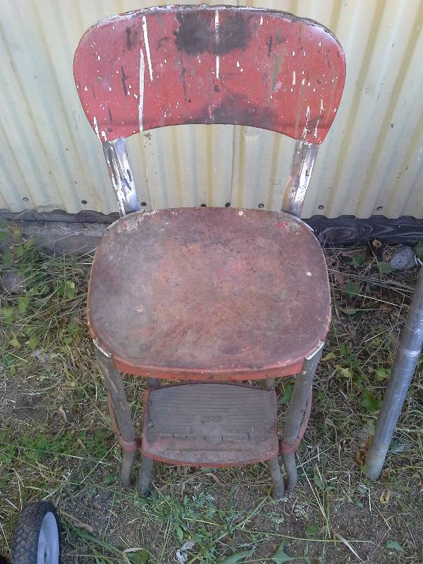 Antique Step Up Stool