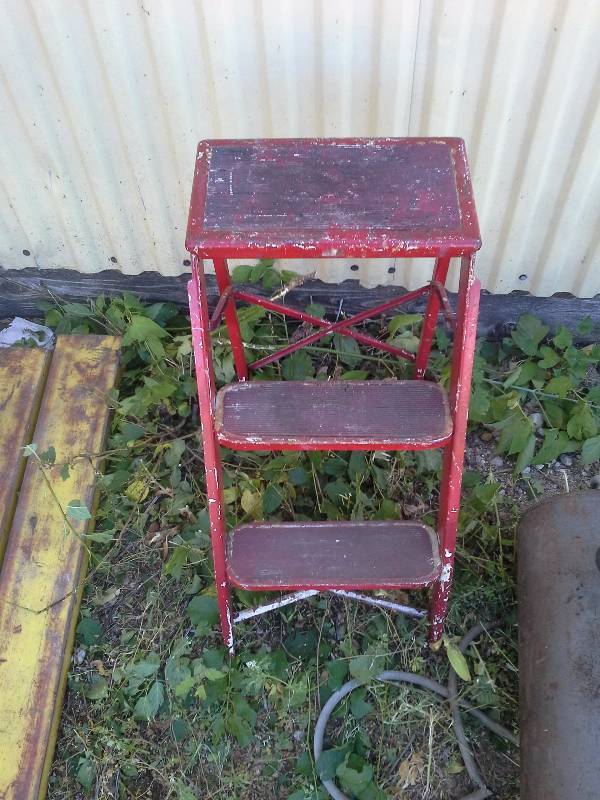 Antique Step Up Ladder