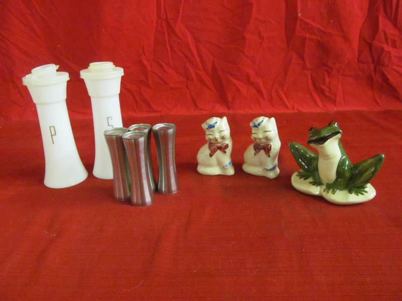 lot 156 image: Salt & Pepper Sets