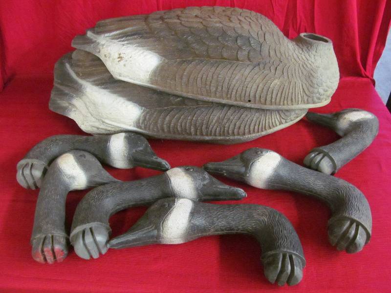 lot 180 image: Goose Decoys
