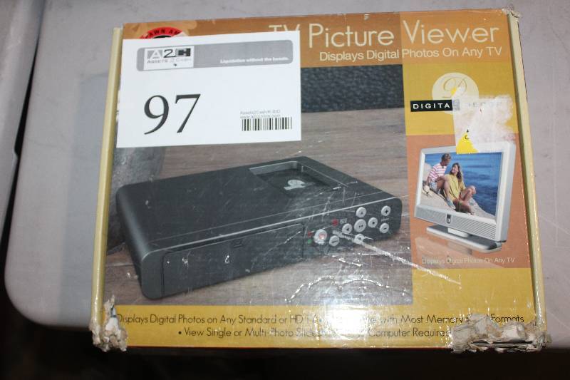 lot 97 image: TV Digital Picture Viewer
