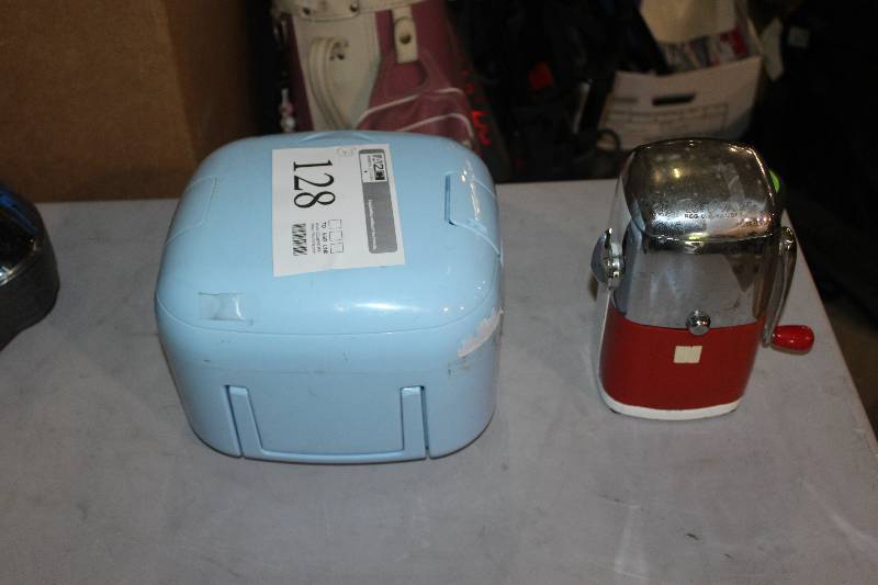 lot 128 image: Lot of (2) Including 1) Ice-O-Mat Ice Cream Maker AND 1) Mini Cooler & Warmer