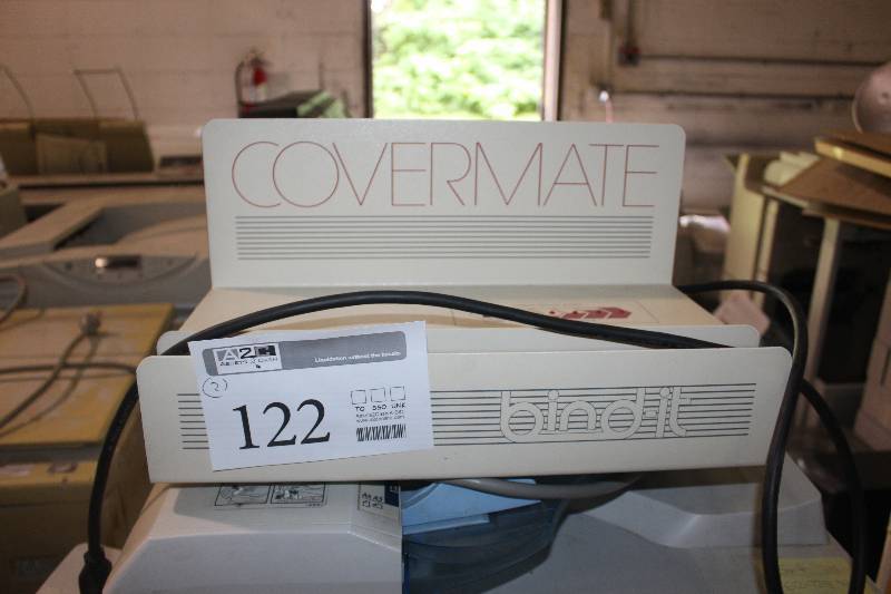lot 122 image: Lot of (2) Covermate Bind-It