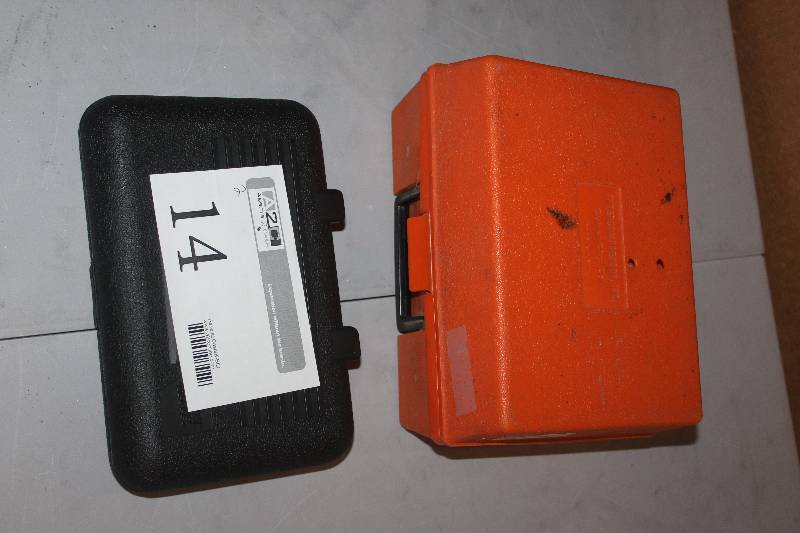 lot 14 image: Lot of (2) Tools Including 1) RoadRunner Compressor w Case AND 1) Socket Set