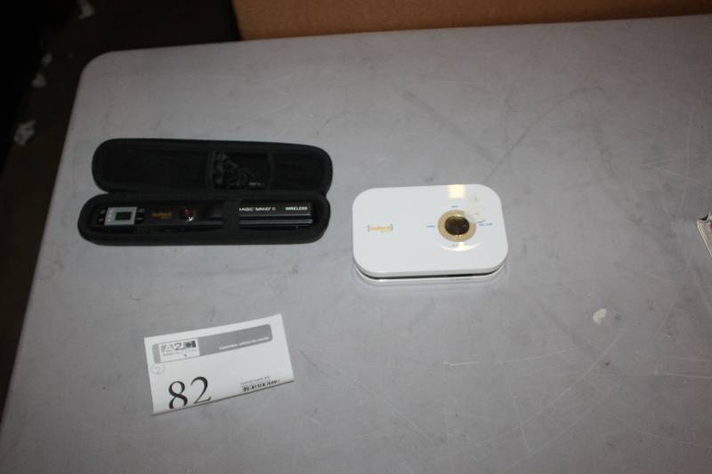 lot 82 image: Lot of (2) Electronics Including 1) VuPoint Scanner AND 1) Magic Wand II Wireless