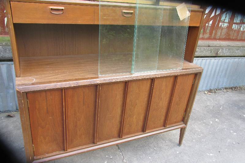 Glass door front buffet, 44 wide  ...