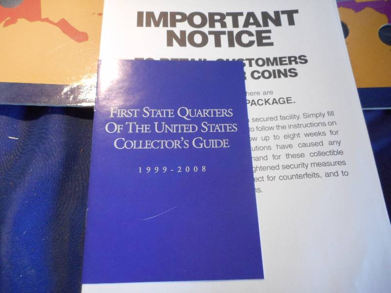 STATE QUARTERS COLLECTORS MAP