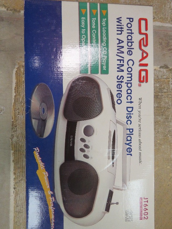 Craig Portable Compact Disc Player