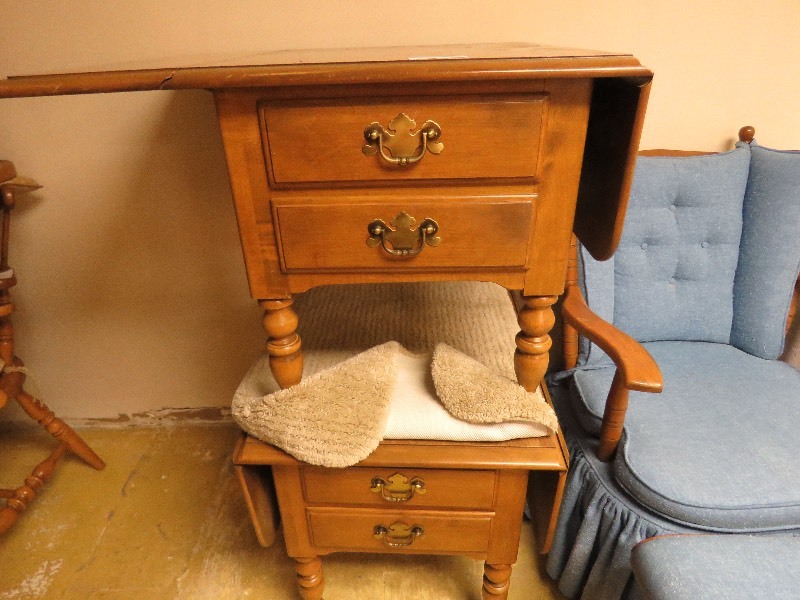 Two Ethan Allen End Tables
