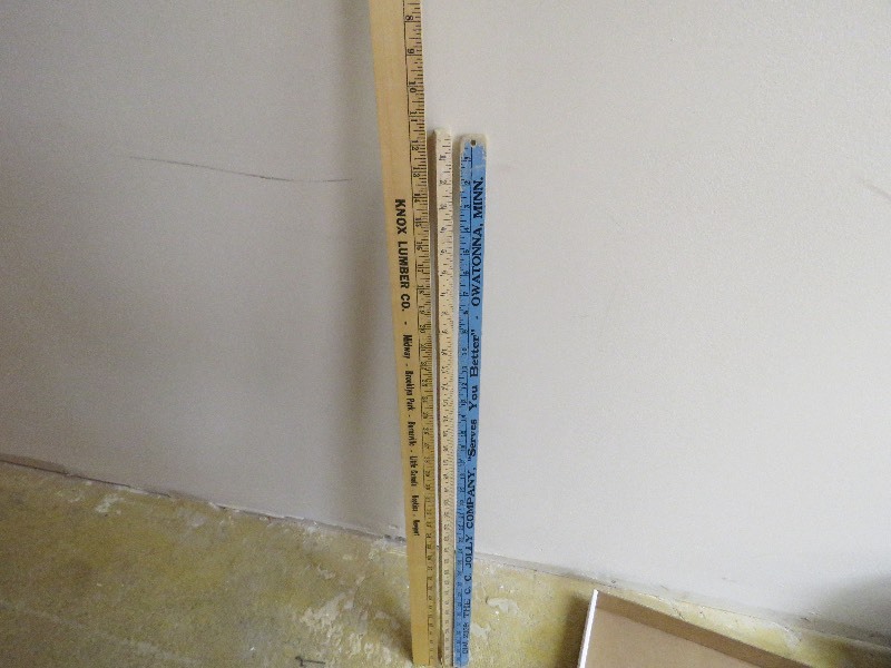 Vintage Yard Sticks