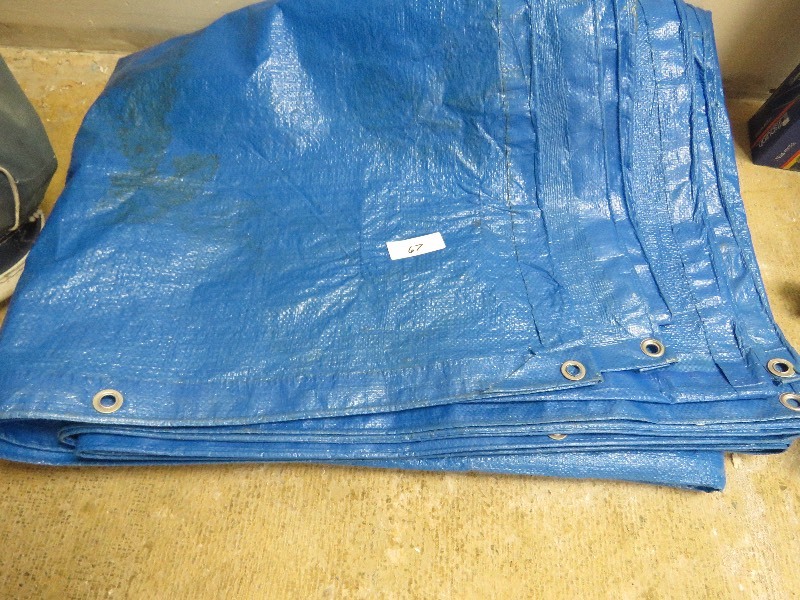 Large Blue Tarp
