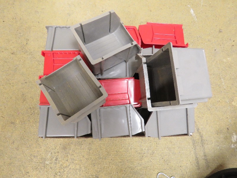 Lot of Plastic Bins