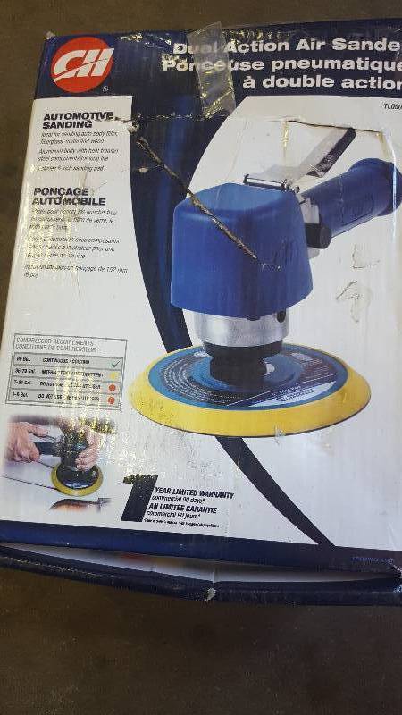 lot 6 image: Campbell Hausfeld Dual Action Sander