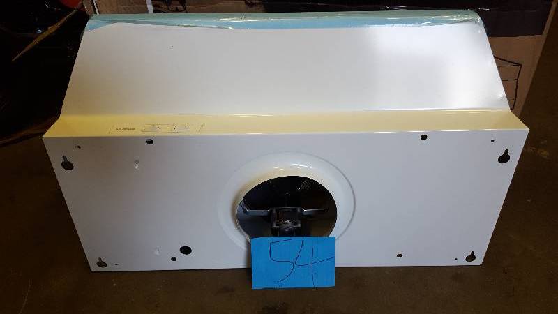 lot 54 image: Broan 30 Inch Range Hood White