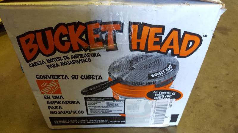 lot 59 image: Bucket Head 5-gal. WetDry Vacuum