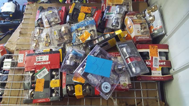 lot 36 image: Lot of Door Hardware not inspected