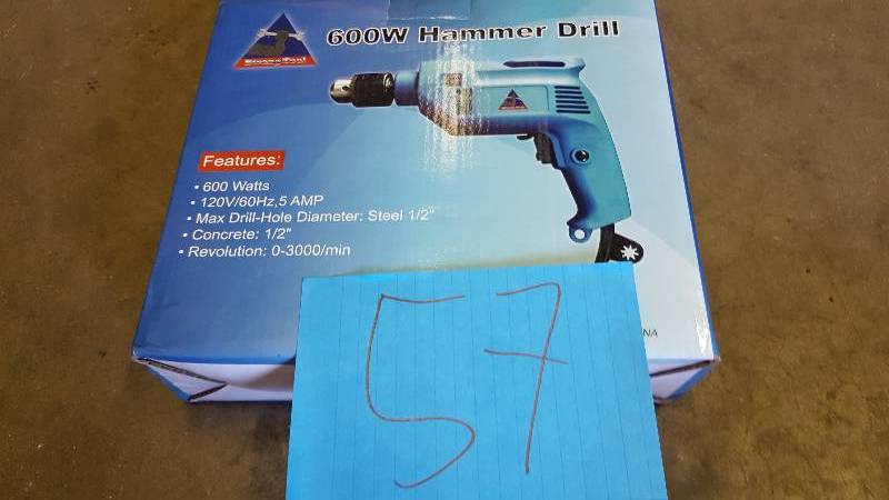 lot 57 image: 6000 W Hammer Drill