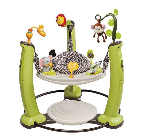 Evenflo Jungle Quest Jump & Learn ExerSaucer Activity Center