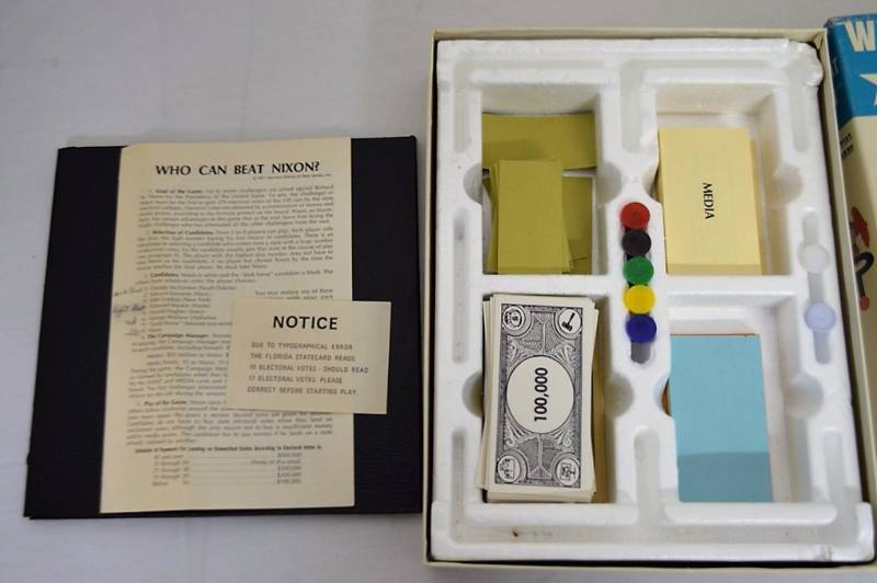 Board Game - Who Can Beat Nixon