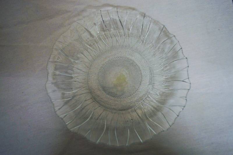 Large Glass Serving Plate