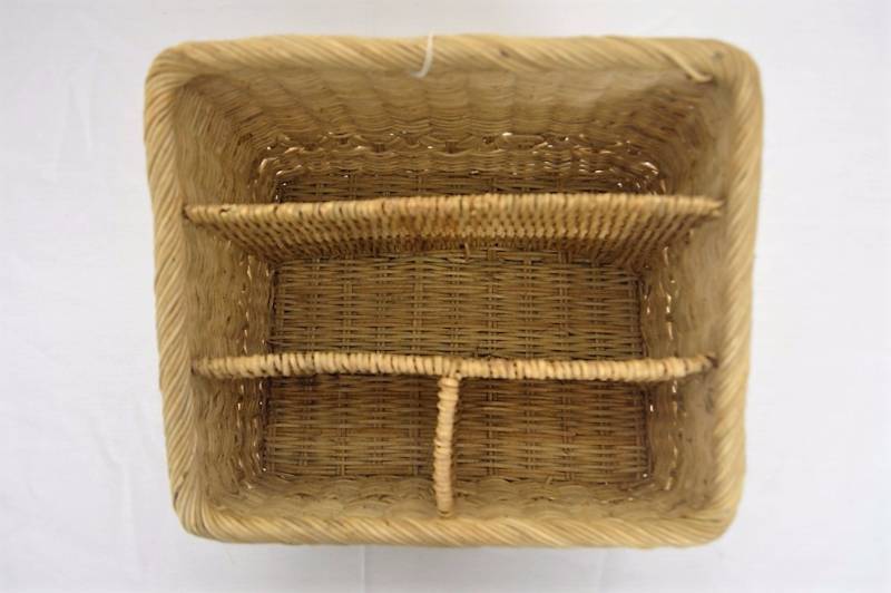 Wicker Basket for Mail Sorting