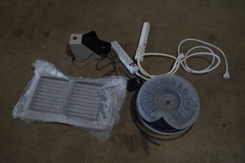 lot 46 image: Surge Protectors,Cable,Vent Covers