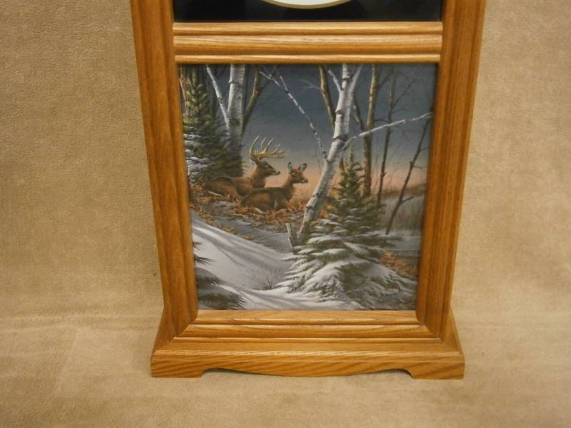 Terry Redlin Clock