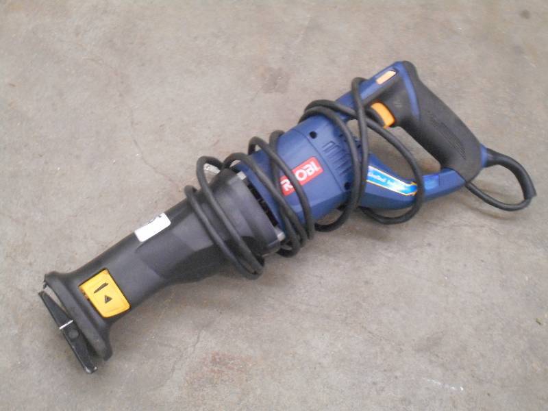 lot 6 image: Ryobi 120Volt Reciprocating Saw