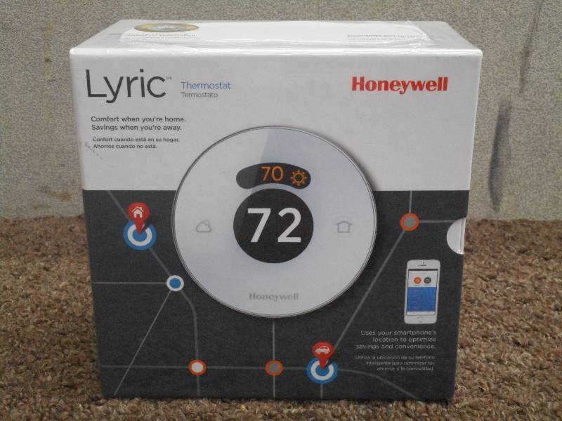 lot 16 image: New Honeywell Lyric Smart Thermostat