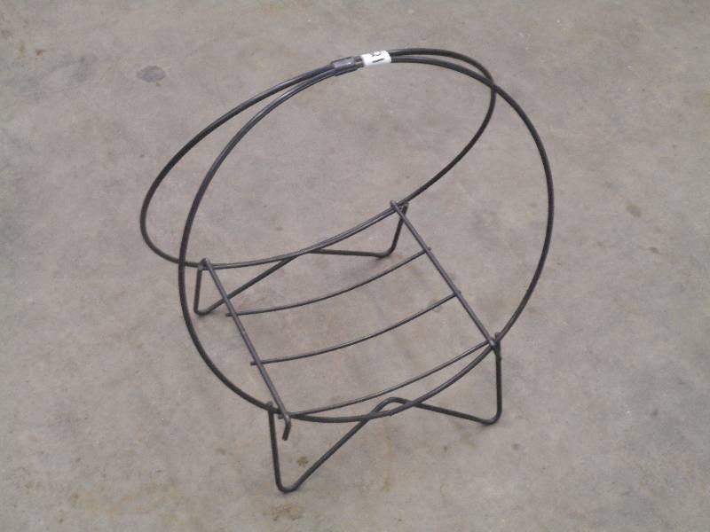 lot 21 image: Steel Fireplace Wood Rack