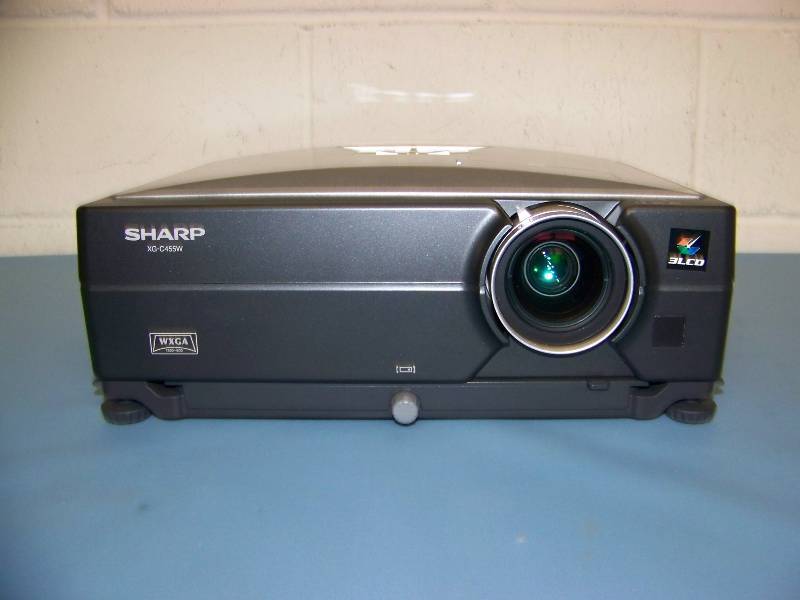 Sharp, XG-C455W, LCD Projector with Remote Control and Travel Bag