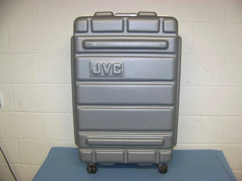 Hard Sided, Padded, Equipment Case with Pad Lock  Key on Wheels