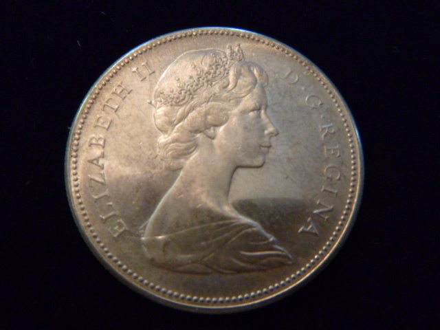 1867-1967 Canadian Silver Dollar
